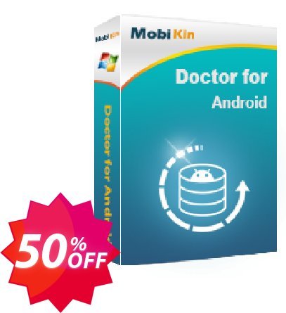 MobiKin Doctor for Android - Yearly, Unlimited Devices, 1 PC Plan Coupon code 50% discount 