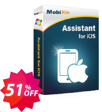 MobiKin Assistant for iOS - Yearly, 2-5 PCs Plan Coupon code 51% discount 