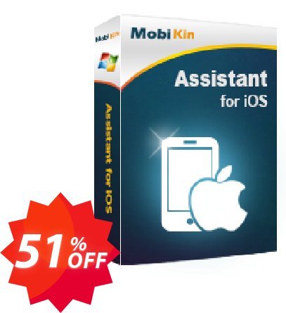MobiKin Assistant for iOS - Yearly, 6-10PCs Plan Coupon code 51% discount 