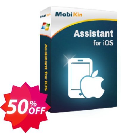 MobiKin Assistant for iOS - Yearly, 16-20PCs Plan Coupon code 50% discount 