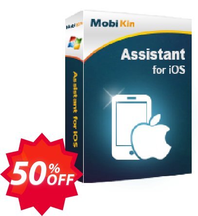 MobiKin Assistant for iOS - Yearly, 16-20PCs Plan Coupon code 50% discount 