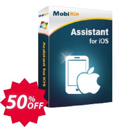 MobiKin Assistant for iOS - Yearly, 21-25PCs Plan Coupon code 50% discount 