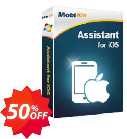 MobiKin Assistant for iOS - Yearly, 26-30PCs Plan Coupon code 50% discount 