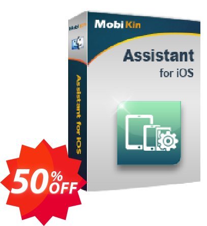 MobiKin Assistant for iOS, MAC Version - Lifetime, 11-15PCs Plan Coupon code 50% discount 
