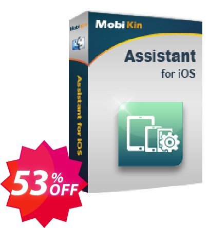 MobiKin Assistant for iOS, MAC - Yearly, 1 PC Plan Coupon code 53% discount 
