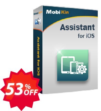 MobiKin Assistant for iOS, MAC - Yearly, 1 PC Plan Coupon code 53% discount 