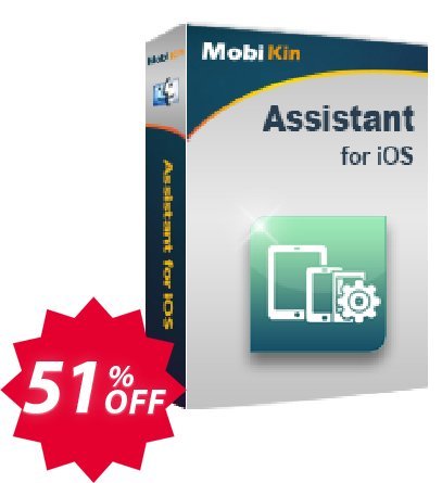 MobiKin Assistant for iOS, MAC - Yearly, 6-10PCs Plan Coupon code 51% discount 