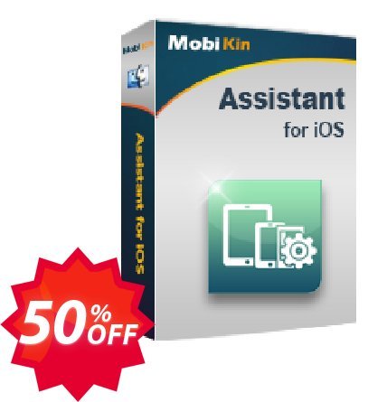 MobiKin Assistant for iOS, MAC Version - Lifetime, 16-20PCs Plan Coupon code 50% discount 