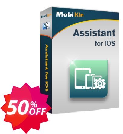 MobiKin Assistant for iOS, MAC Version - Lifetime, 16-20PCs Plan Coupon code 50% discount 