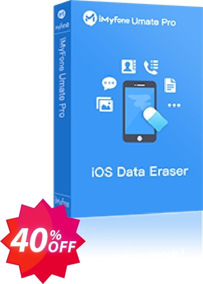 iMyFone Umate Pro, Lifetime/11-15 iDevices  Coupon code 40% discount 