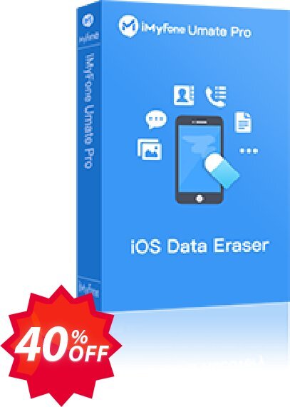 iMyFone Umate Pro, Lifetime/6-10 iDevices  Coupon code 40% discount 