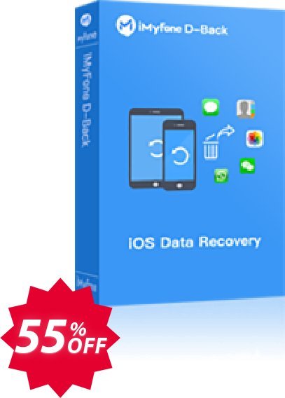 iMyfone D-Back for MAC Coupon code 55% discount 