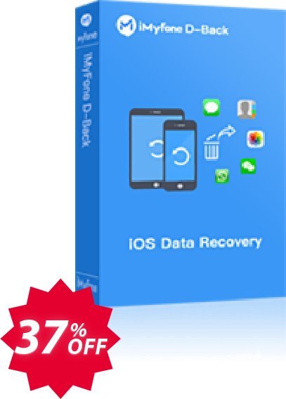 iMyFone D-Back for MAC, Lifetime/16-20 iDevices  Coupon code 37% discount 