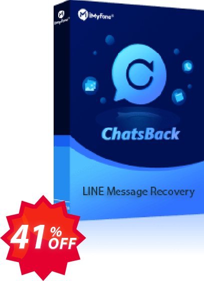iMyFone ChatsBack for LINE 1-Year Plan Coupon code 41% discount 