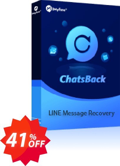 iMyFone ChatsBack for LINE 1-Year Plan Coupon code 41% discount 