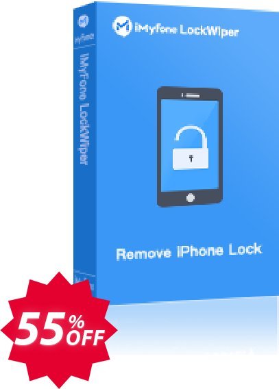 iMyFone LockWiper Lifetime Coupon code 55% discount 