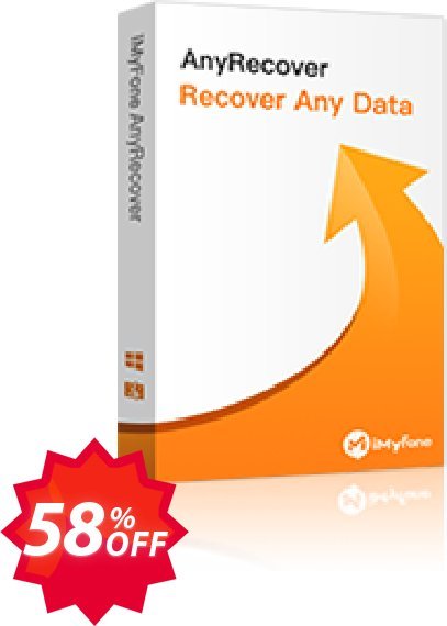 iMyFone AnyRecover Pro for MAC Lifetime Coupon code 58% discount 
