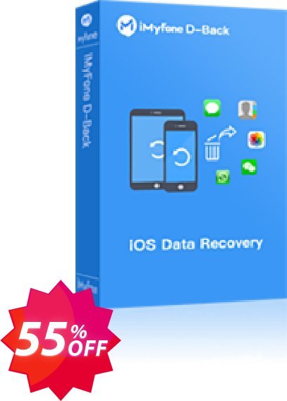 iMyfone D-Back Hard Drive Recovery Expert Coupon code 55% discount 