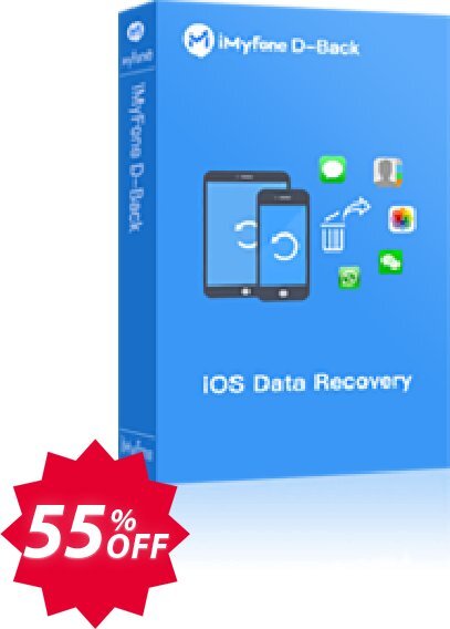 iMyfone D-Back Hard Drive Recovery Expert Coupon code 55% discount 