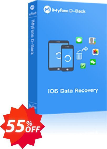 iMyfone D-Back Lifetime Coupon code 55% discount 
