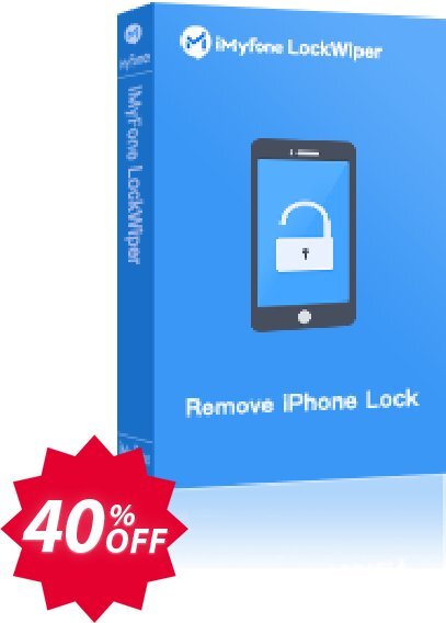 iMyFone LockWiper Android, Lifetime/16-20 Devices  Coupon code 40% discount 