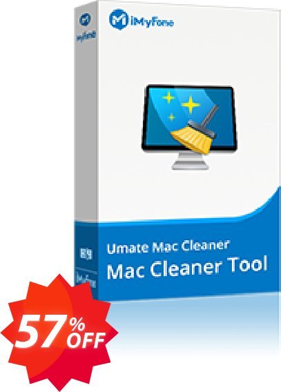 iMyFone Umate MAC Cleaner Coupon code 57% discount 