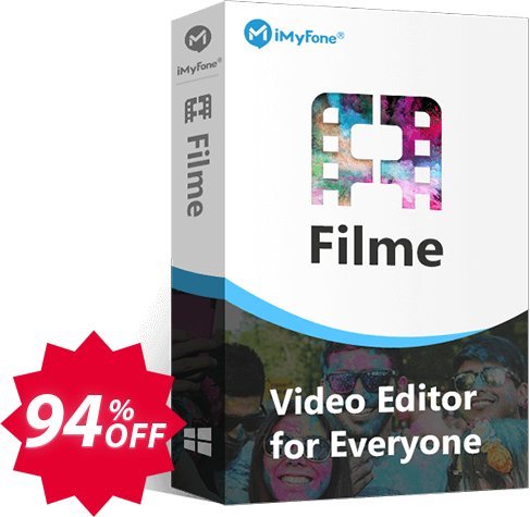 iMyFone Filme Video Maker Coupon code 94% discount 