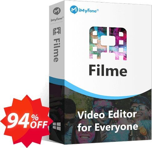 iMyFone Filme Video Maker Coupon code 94% discount 