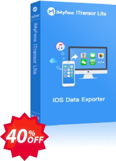 iMyFone iTransor Lite for MAC, Business  Coupon code 40% discount 