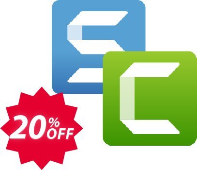 Offer bundle: Snagit and Camtasia 2022 Coupon code 20% discount 