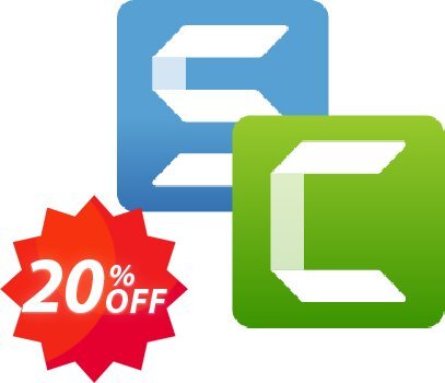 Offer bundle: Snagit and Camtasia 2022 Coupon code 20% discount 