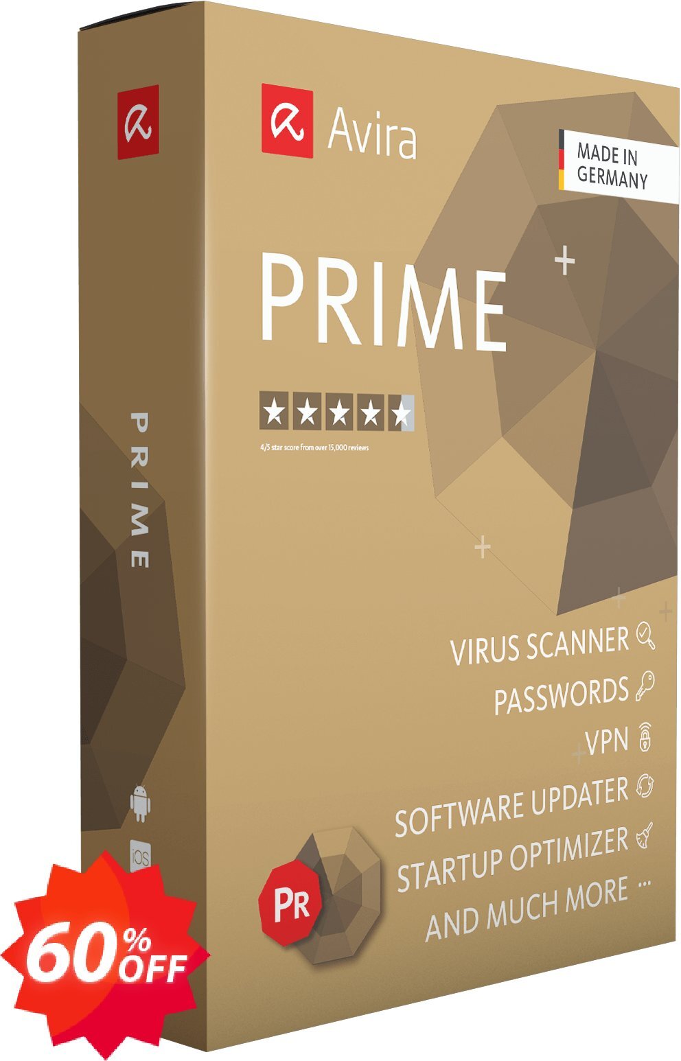 Avira Prime Coupon code 60% discount 