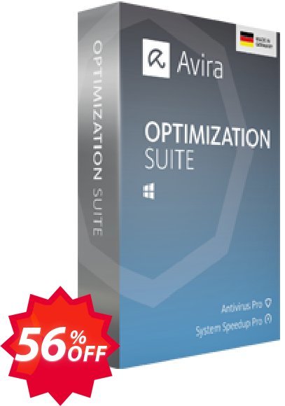 Avira Optimization Suite, Yearly  Coupon code 56% discount 