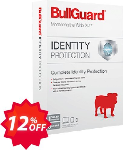 BullGuard Identity Protection 2021 Coupon code 12% discount 
