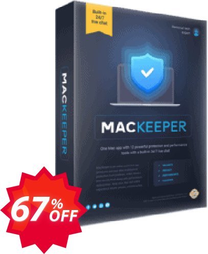 MACKeeper Standard 6-month plan Coupon code 67% discount 