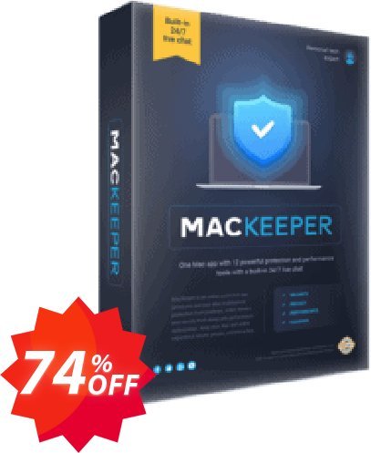 MACKeeper Premium 12-month plan Coupon code 74% discount 