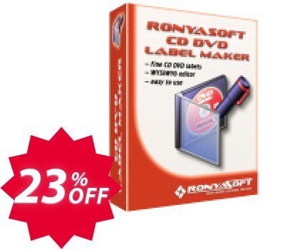 Ronyasoft CD DVD Label Maker, Business Plan  Coupon code 23% discount 