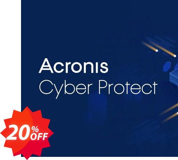Acronis Cyber Protect Advanced Coupon code 20% discount 