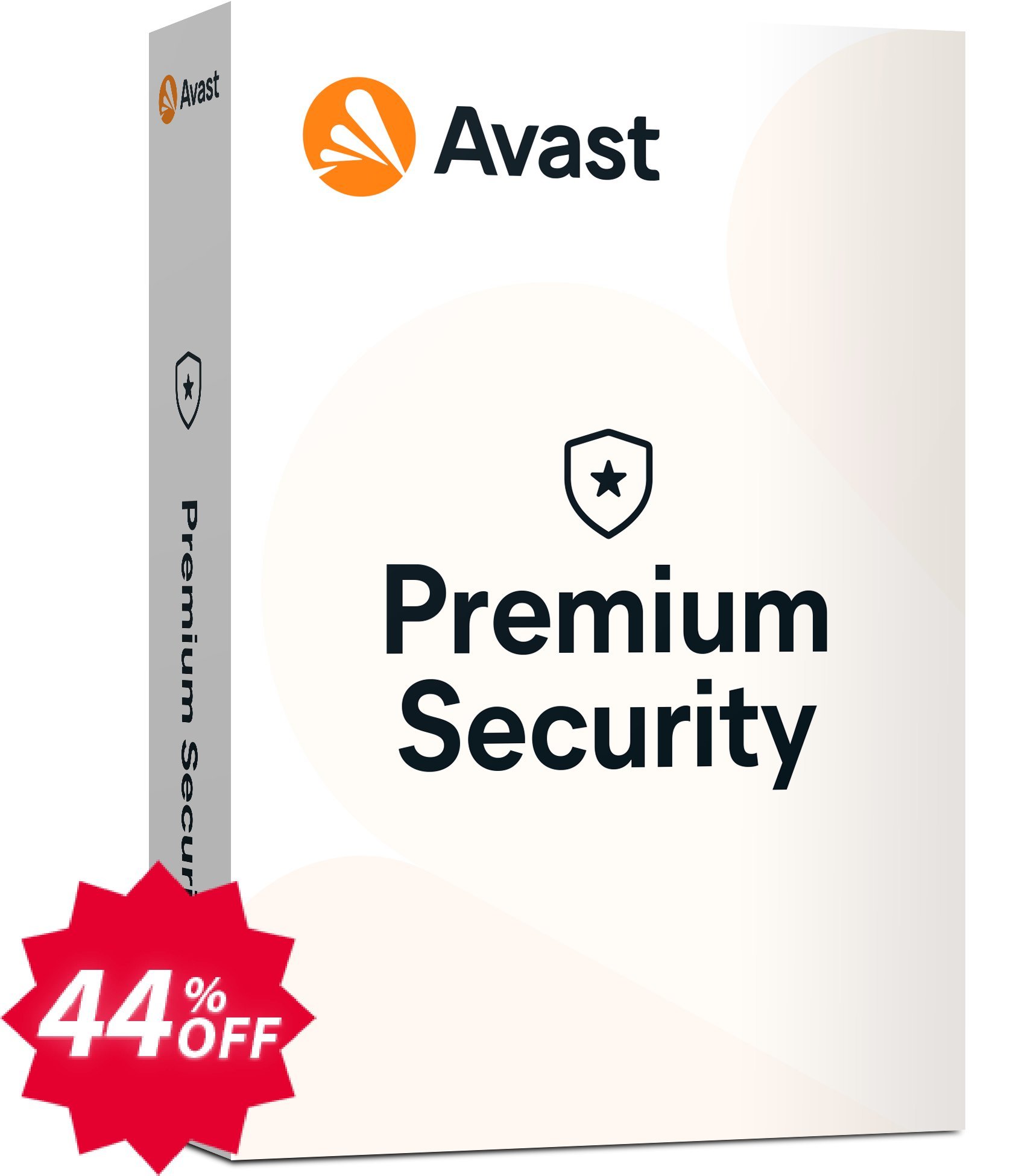 Avast Premium Security Coupon code 44% discount 