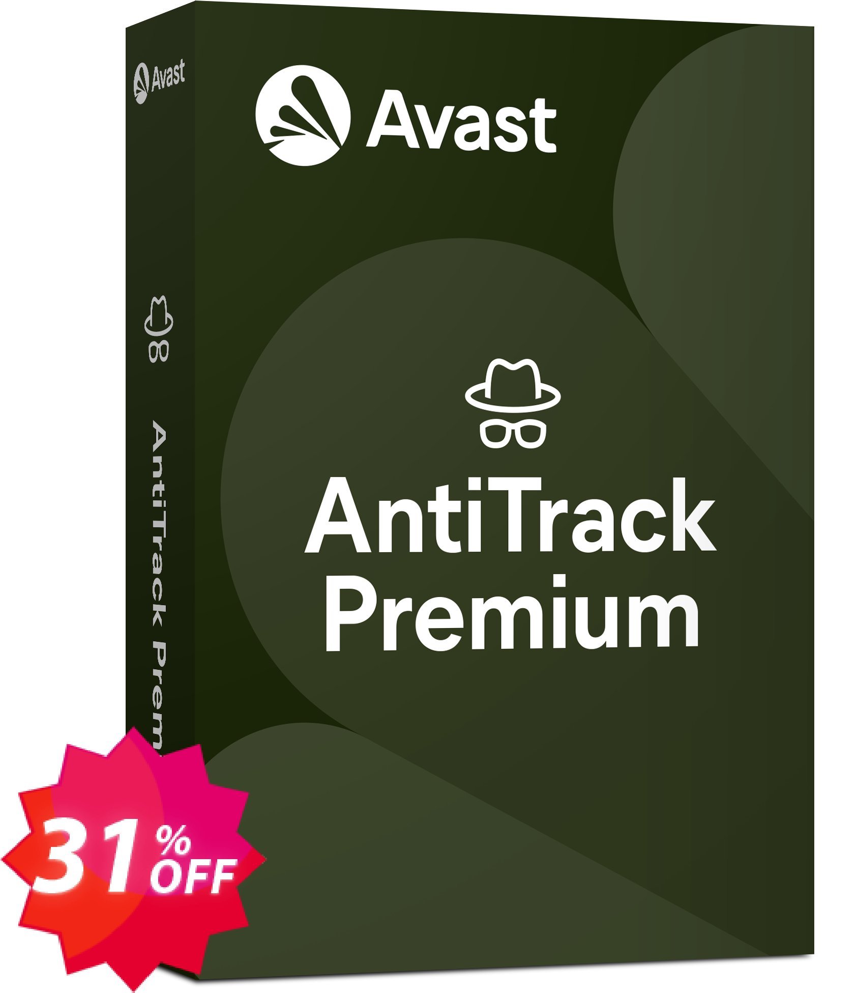 Avast AntiTrack Premium Coupon code 31% discount 
