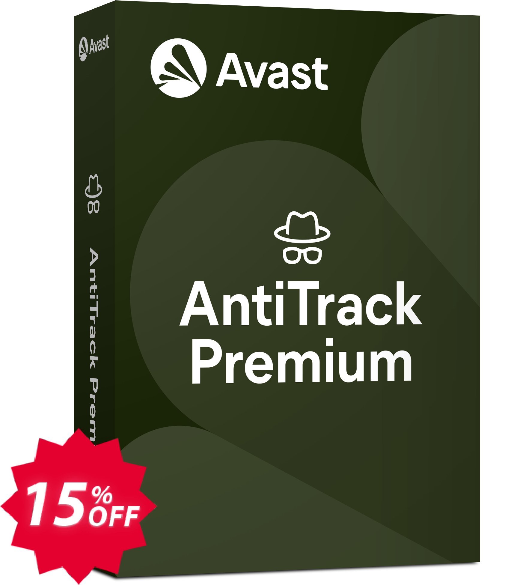 Avast AntiTrack Premium 10 device Coupon code 15% discount 