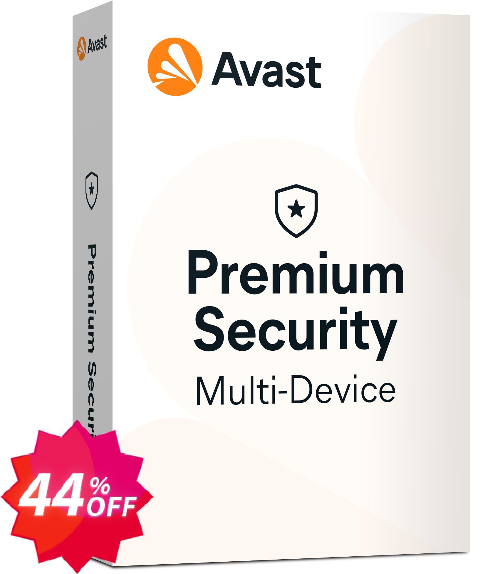 Avast Premium Security 10 Devices Coupon code 44% discount 
