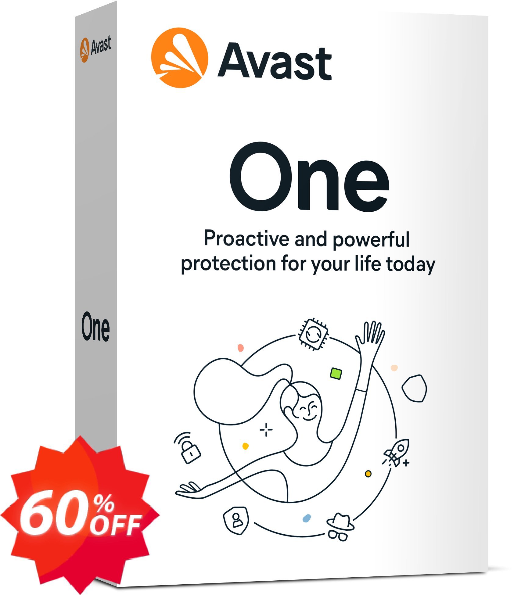 Avast One Individual Coupon code 60% discount 