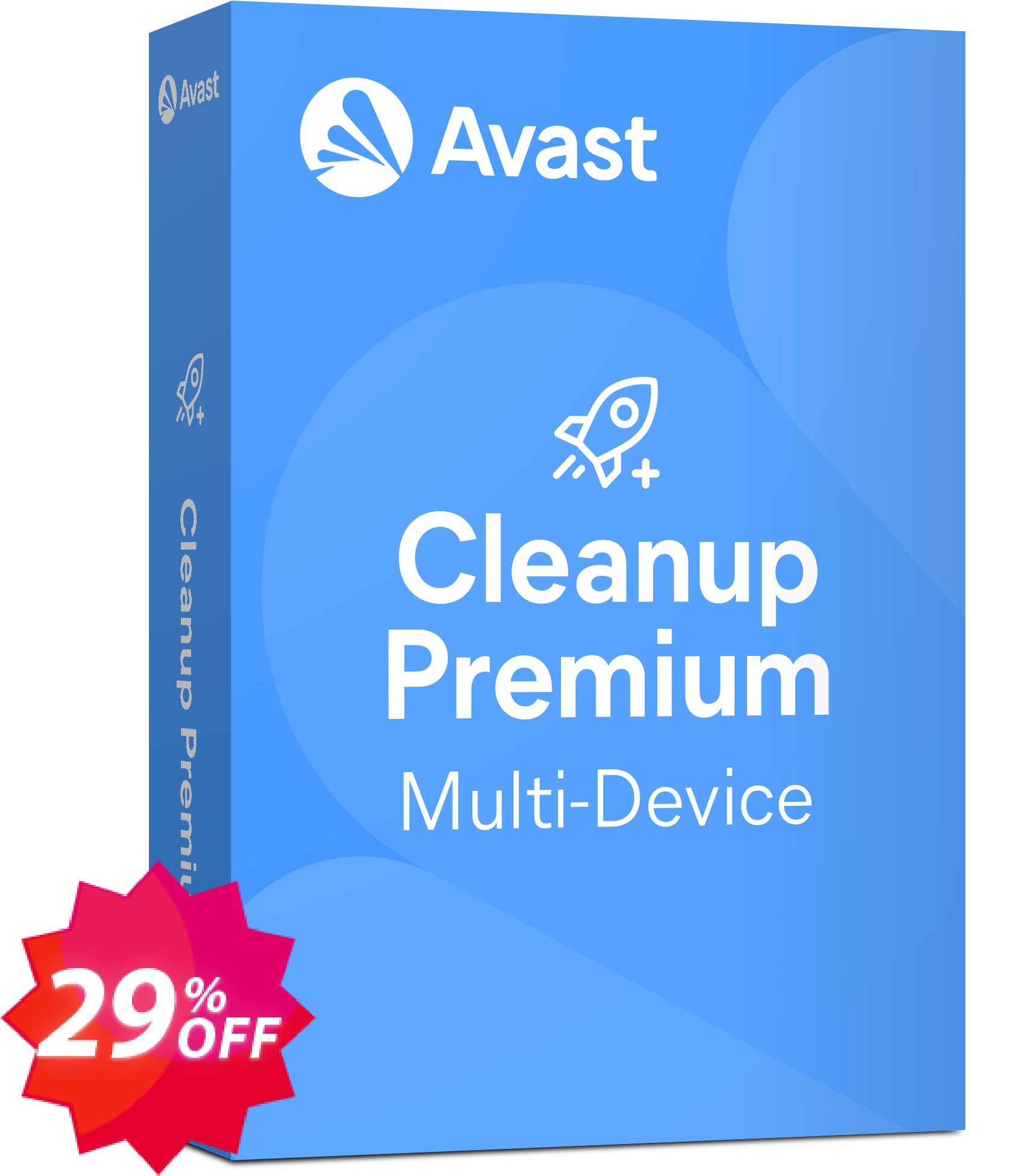 Avast Cleanup Premium 10 Devices Coupon code 29% discount 