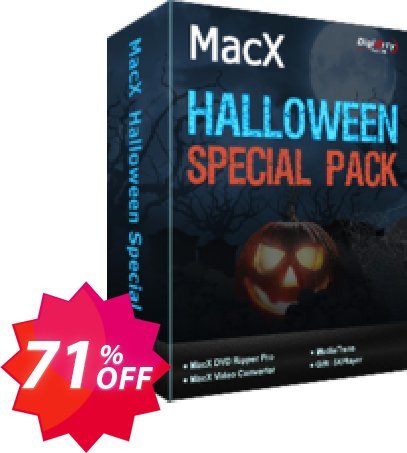 MACX Halloween Special Pack Coupon code 71% discount 