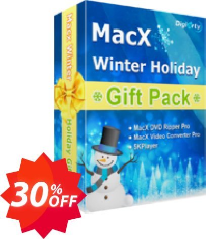 MACX Winter Holiday Gift Pack Coupon code 30% discount 