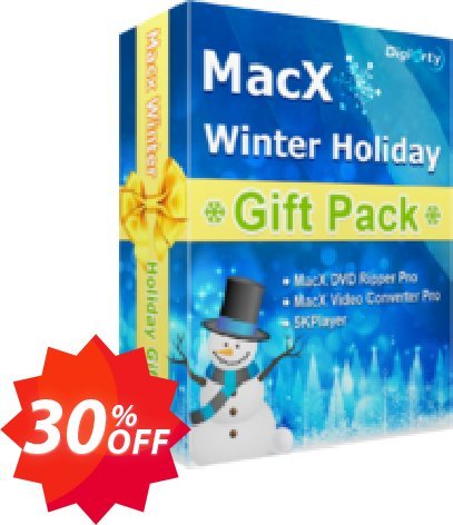 MACX Winter Holiday Gift Pack Coupon code 30% discount 