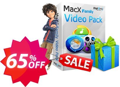 MACX Family Video Pack Coupon code 65% discount 