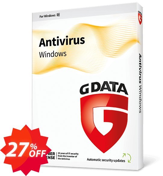 GDATA  Antivirus Coupon code 27% discount 