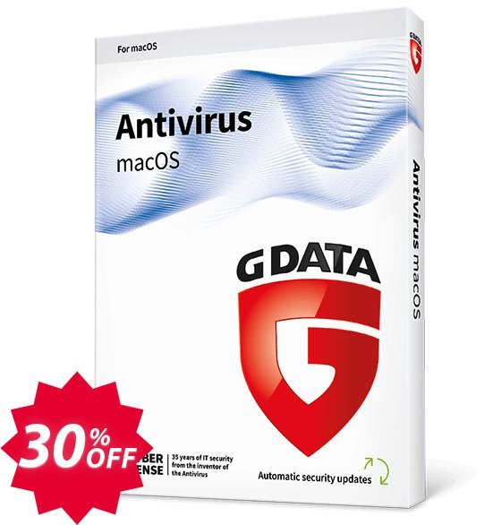 GDATA  Antivirus for MAC Coupon code 30% discount 